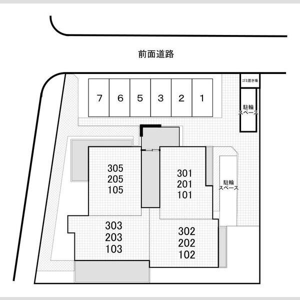 セジュールウェストの外観2枚目