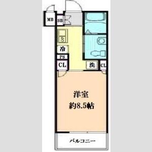 ファーストフィオーレ梅田イーストの間取り図