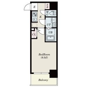 S-RESIDENCE堺市駅前の間取り図