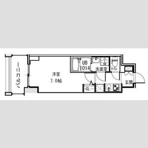S-RESIDENCE福島Alovitaの間取り図