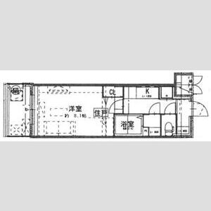 サムティ上新庄レジデンスの間取り図