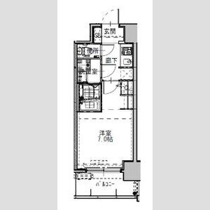 S-RESIDENCEドーム前千代崎の間取り図