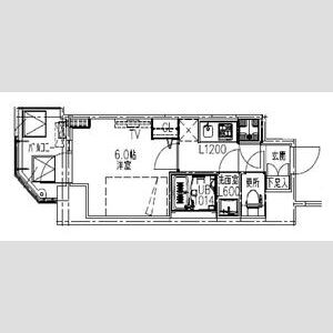 S-RESIDENCE都島Luxの間取り図