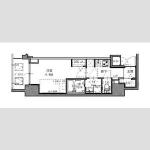 S-RESIDENCE福島玉川Tresの間取り図