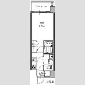 S-RESIDENCE福島grandeの間取り図