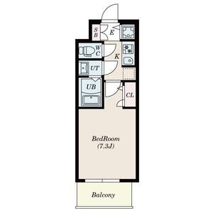 S-RESIDENCE都島Elegantの間取り図