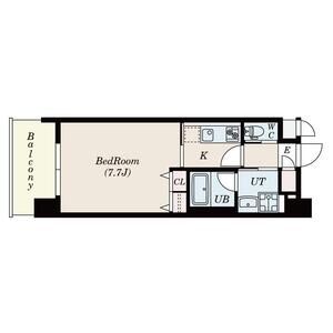 フレンシアノイエ難波南の間取り図