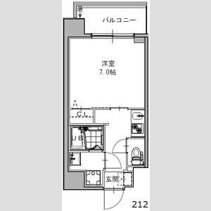 S-RESIDENCE福島grandeの間取り図