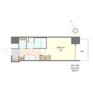 Alivis福島海老江(旧:フォーリアライズ福島ルノン)の間取り図