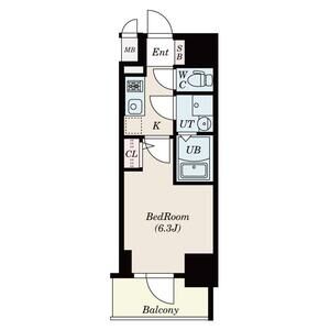 神戸国香通Futurの間取り図
