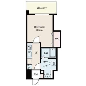 フレンシアノイエ東三国の間取り図