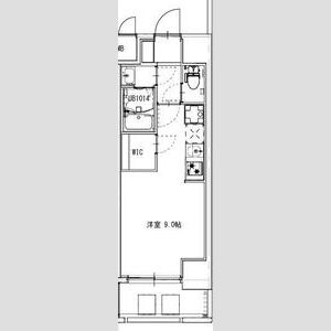 Alivis神戸駅前の間取り図