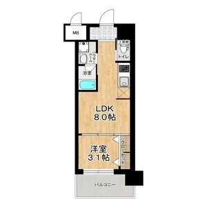リヴィアス三明町の間取り図