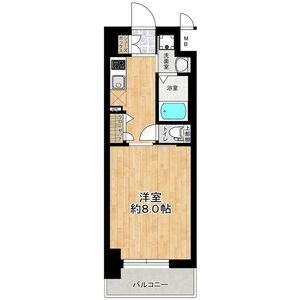 ディクス梅田東レジデンスの間取り図