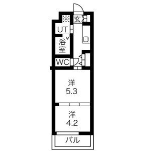 MJC京都丹波口の間取り図