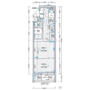 MJC京都梅小路の間取り図