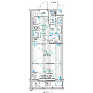 MJC京都EsTRUTHの間取り図