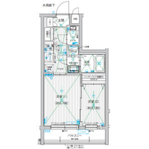 MJC京都EsTRUTHの間取り図