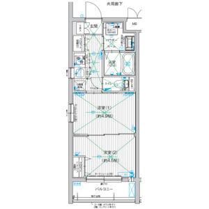MJC京都EsTRUTHの間取り図
