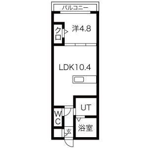 サニーコート西加賀屋の間取り図