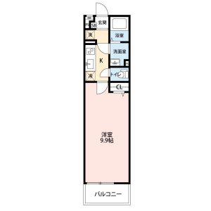 ハビテ兵庫駅南の間取り図