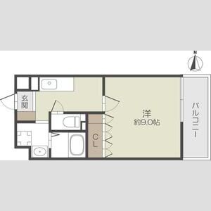 グリーンヒルIIIの間取り図