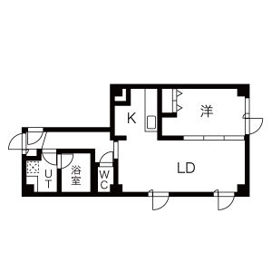 SJS七条堀川の間取り図