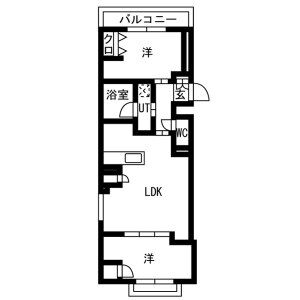 大徳寺サウスゲートヒルズの間取り図