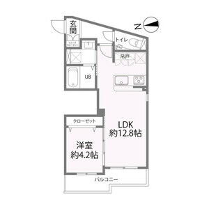 ゼファー今里の間取り図