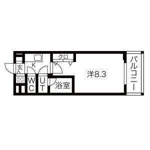 ベラジオ京都東山IIの間取り図