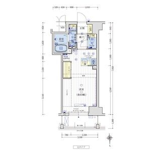 LW京都桜邸の間取り図