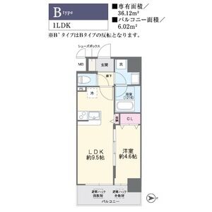 Fuku島之内の間取り図