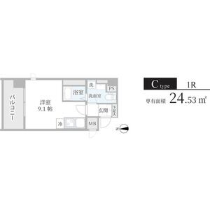 ホープ池田満寿美町の間取り図