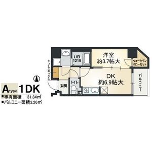 ティ ベルデの間取り図