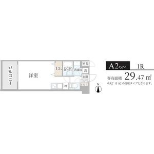 ホープ池田満寿美町の間取り図