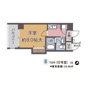 ビガーポリス133宝塚の間取り図