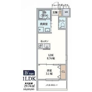 GAZELLE NOAH尼崎次屋の間取り図