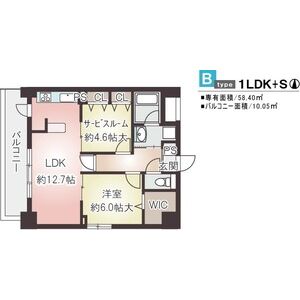 ピアヌーラ柳馬場の間取り図