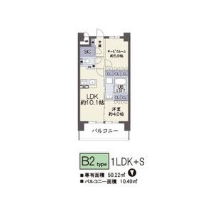 リフレ天満橋の間取り図