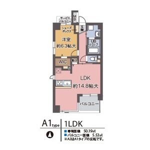 グランミーテ緑地の間取り図