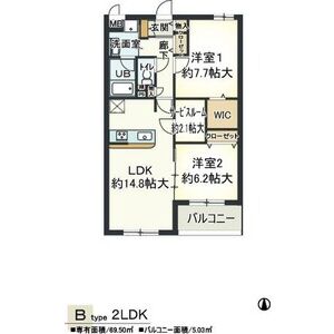 ノブレ甲子園口の間取り図