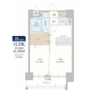 Viento京都駅の間取り図