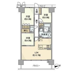 MIRAIMO スクエアの間取り図