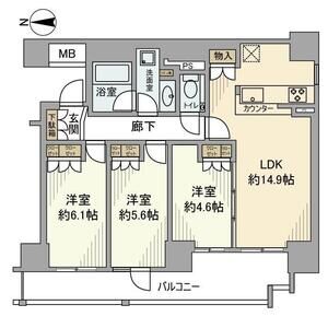 クラッシィハウス御池柳馬場の間取り図
