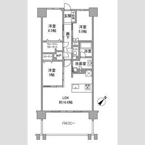 ヴェレーナシティ夙川パークナードI街区の間取り図