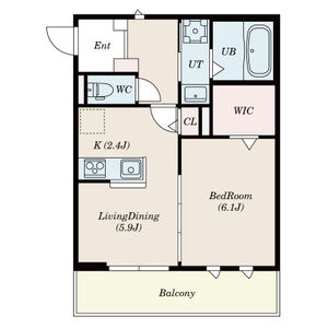Pure Court Abixの間取り図