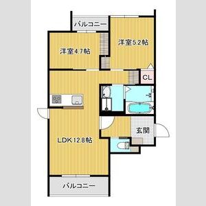 メゾン紬の間取り図
