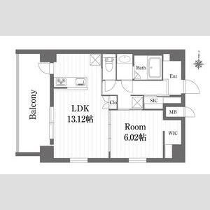エメルミナ豊中岡町の間取り図