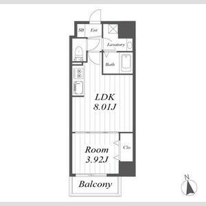 オルフェア都島の間取り図