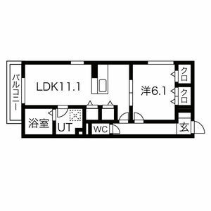 フェーブ島上の間取り図